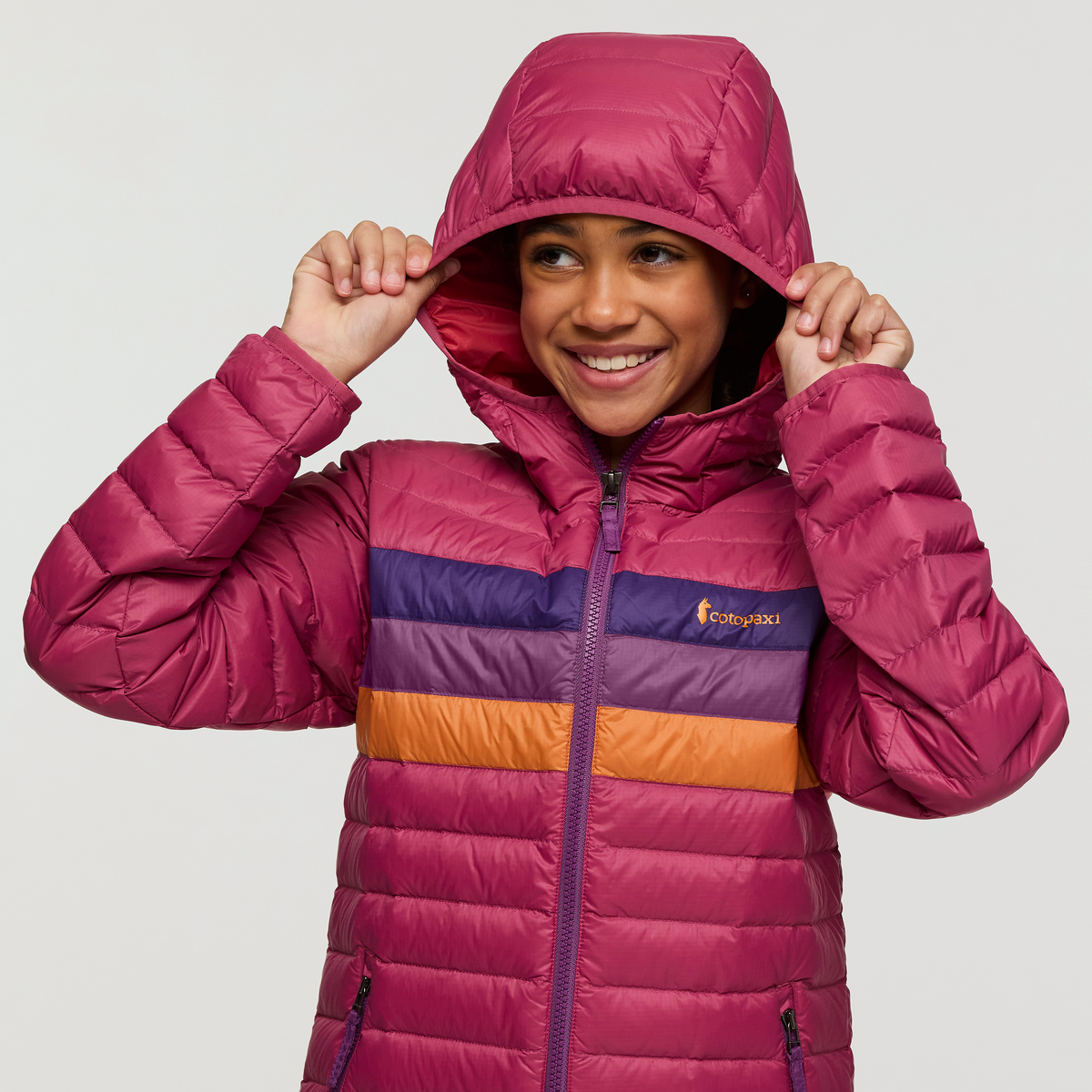 Fuego Hooded Down Jacket - Kids' - Image 30