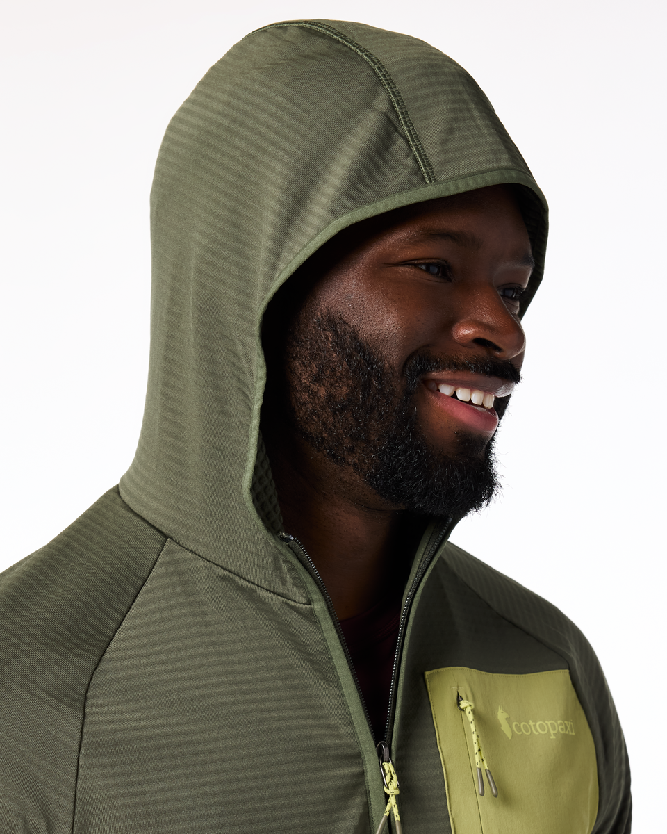 Otero Fleece Full-Zip Hooded Jacket - Men's - Image 5
