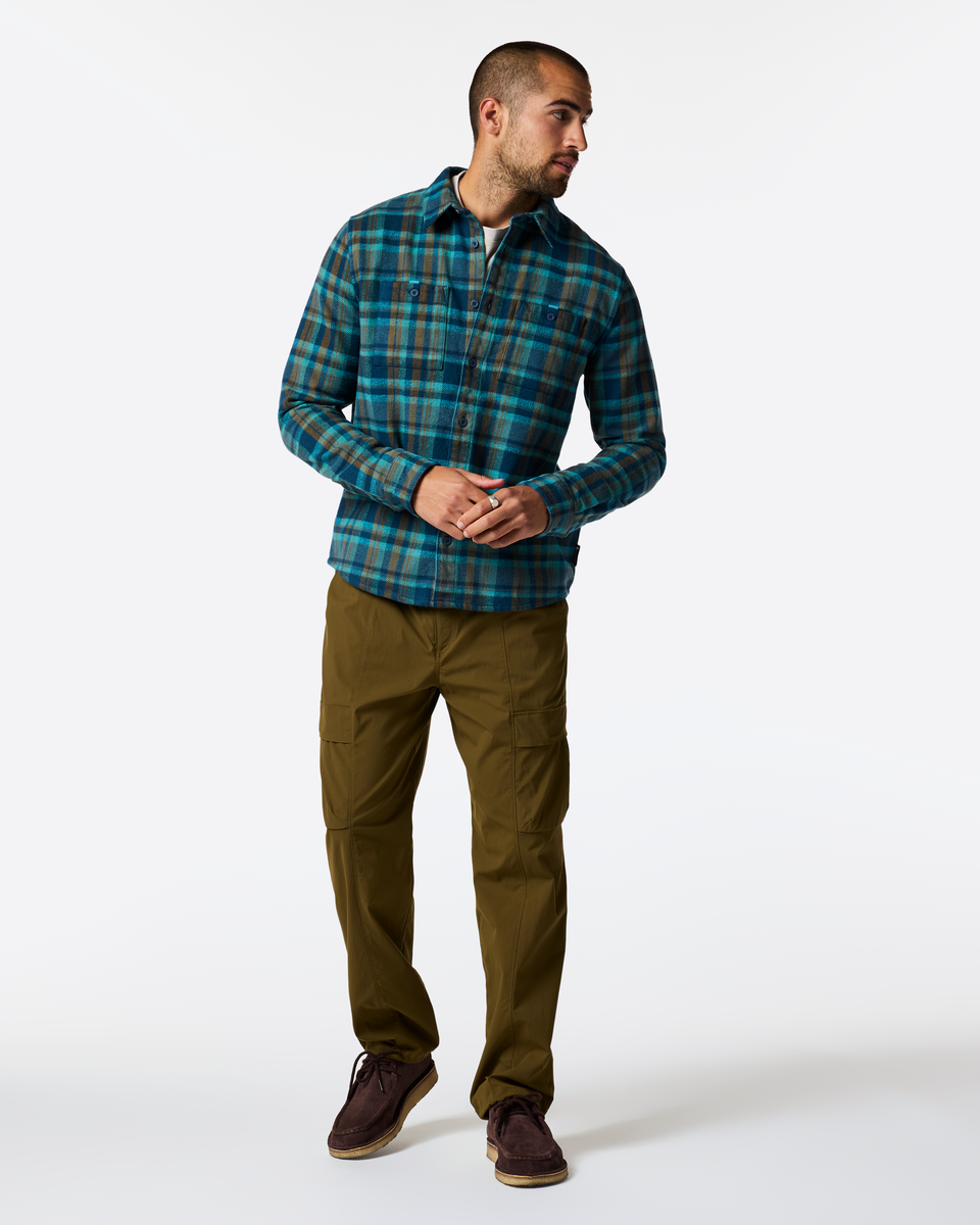 Mero Organic Flannel Shirt - Men's - Image 2